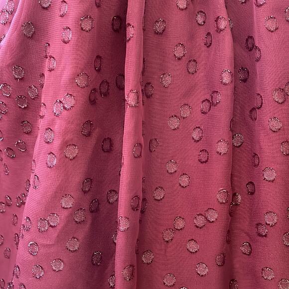 Merona Burgundy Blouse Size Medium - Picture 6 of 6